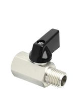 Ball Valve 1/4 BSP Male Female Air Compressor to Hose Mini Valve