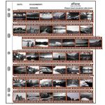 100 Sheets 135 35mm Acid-free Archival Storage Pages Sleeves Slide Film Negative