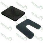 HEAVY DUTY LEVELLING SHIMS Plastic ~ 2mm>20mm ~Spacers, Wedges, Square Horseshoe