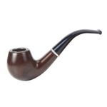 KOMUNJ Wooden Smoking Pipe, Classical Detachable Cigarette multicoloured 