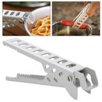 Anti-Scald Pot Pan Bowl Gripper Outdoor Camping Cookware Handle Holder Clip UKAn