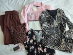 8 Piece Womens Clothes Bundle Dresses Blazer New Look Wallis Size M medium
