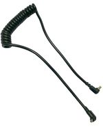 PC-PC Coiled Flash Extension Lead Male to Female 50cm