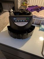 COIN MONEY COUNTER SORTER MACHINE CASH CURRENCY COUNTING GBP AUTOMATIC UK ZZAP