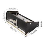 12" Drywall Flat Finishing Box Alloy Drywall Tools Painting&Scraping Putty Wall