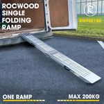 Loading Ramp Folding Steel 200KG 1.8 Metre Trailer Motorbike Motorcycle x1