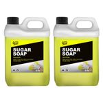 Sugar Soap Concentrate 2 x 2.5L Walls, Grease, Grime, Dirt Stain One Chem Pro