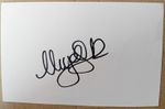 ORIGINAL AUTOGRAPH NIGEL SPINK Aston Villa