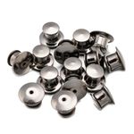 10/20PC Backs Locking Pin Keepers Badge Pin Locks for Lapel Enamel Hat Pins UK