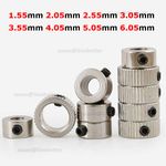 Drill Bit Shaft Depth Stop Collar 1.55mm-6.05mm Ring Positioner Collars Locator