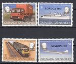 Rowland Hill LONDON 1980 OVERPRINT Grenada Grenadines MNH 1979 (150620)