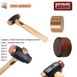 Thor Copper / Hide Hammer Mallet All Sizes A 1 2 3 4 5 & Replacement Heads 