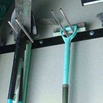 Forks shovels and rakes Holder Wall Mount Garden Farm Tools Storage Tool Rack