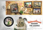 Wallace and Gromit - Behind The Scenes Medal Cover - October 19 2022
