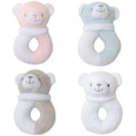 Baby Teddy Bear Rattle Newborn Boy Girl Toy Gift Baby Shower