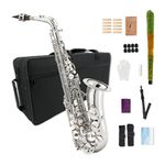Alto Saxophone Eb Complete Set with Carry Case for Professionals and Beginners