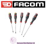 FACOM PROTWIST SHOCK 5 PIECE HAMMER TRHOUGH SCREWDRIVER SET - AWCK.J5PB
