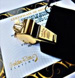 Referee Whistle Acme Thunderer 60.5 Professional Sports Football 24K Gold Plated