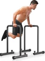 Quick Turn-Adjustable Dip Bars 500lbs Portable Functional Fitness Bar