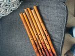 (2)Set of Six Japanese Bamboo Flutes / Possible Shakuhachi
