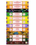 Satya Assorted Incense Sticks Gift Set 12 Collection 180g Jasmine Sandalwood