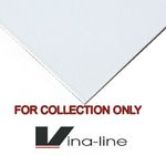 White Vinyl Face Suspended Ceiling Tiles 595x595 Wipeable Hygienic Box of 10