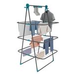 Knight 3 Tier Clothes Airer, 30m Drying Space, Free Standing Foldaway Clothes