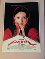 Mia Goth Signed A3 Pearl Poster Exact Video Proof