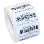 Roll of 1000 x Barcoded Labels Numbered - 1001 - 2000
