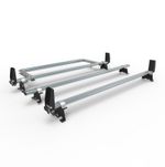 Peugeot Expert 3 Bars ROOF RACK with Stops rear Roller 2016 Onwards AT128LS+A30