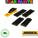 Mirka Sanding Block Kit 70x198mm Grip 40H Yellow