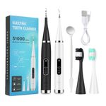 Electric Ultrasonic Plaque Remover for Teeth with 5 Modes - Dental Tooth Cleaner