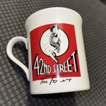 Vintage 42nd Street Musical Mug The Tour Original Rare London Production 