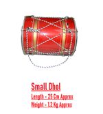 New Classical Indian Musical Instrument Fiber Skin Baby Dhol