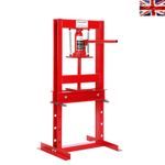 Versatile 6 Ton Hydraulic Bench Press with Steel Plates - Easy Setup for Repairs