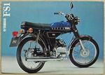 YAMAHA FS1 49cc Motorcycle Sales Brochure 1978 Ref LIT-3MC-0107120-78E