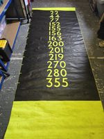 London Bus Destination Blind..  Merton Garage.. Used