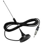 Car FM AM Radio Antenna Aerial Strong Magnetic Base For Vehicle 3 Meter Cable