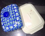 Polish Pottery Butter Dish Covered Butter Keeper