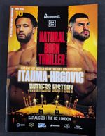 Boxing Programme Itauma V Hrgovic 