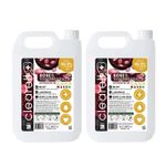 Clearell 10L | ROSE & POMEGRANATE | 2 x 5L Pack | Hand Soap Liquid Wash 5 Litre