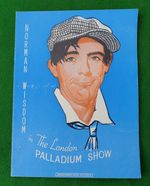 Palladium theatre programme  NORMAN WISDOM IN THE LONDON PALLADIUM SHOW