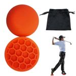 1Pair Golf Swing Force Plate Golf Weight Transfer Plate Rubber Golf Training Aid