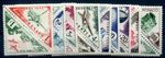 MONACO POSTAGE 1953 40-57 ** PAIRS OF TRIANGLE STAMPS IMPECCABLE SET €100++(4...