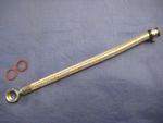 MG MGB FUEL PUMP FLEXI HOSE WITH BANJO UNION 1962-80  INC 2 fibre washers   c1d
