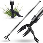 Manual Stand Up Weeder Puller Weed Claw Grass Root Remover Killer Garden Tool UK