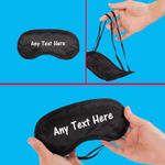 Personalised Adults Unisex Eye Mask / Sleep Mask for Sleeping 