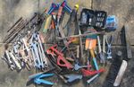 Vintage Tool Job Lot - Mixed Hand Tools, Draper Wrenches, Auger Bits