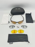 Genuine Oakley Flak Jacket XLJ Polarized Rootbeer + 3 Lens Sets Vault Case
