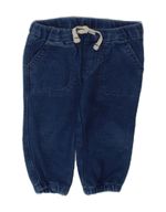 GAP Baby Girls Joggers Straight Jeans 9-12 Months W20 L8 Navy Blue Cotton BE08